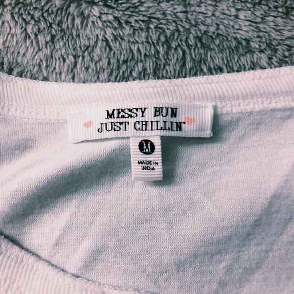 Rainbow stripe white crop top - Picture 3 of 3